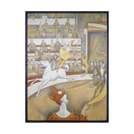 Georges Seurat 'The Circus' Canvas Art,14x19